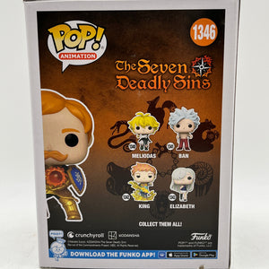 Funko POP! Animation The Seven Deadly Sins - Escanor #1346 - Special Edition FRENLY BRICKS - Open 7 Days