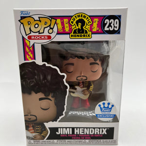 Funko POP! Rocks Authentic Hendrix - Jimi Hendrix #239 - Funko Exclusive FRENLY BRICKS - Open 7 Days