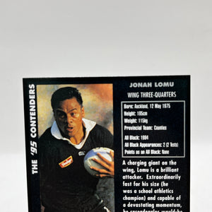 Jonah Lomu 1995 Dynamic Marketing Rugby Union - Rookie Card NZ All Blacks #21 - #2 FRENLY BRICKS - Open 7 Days