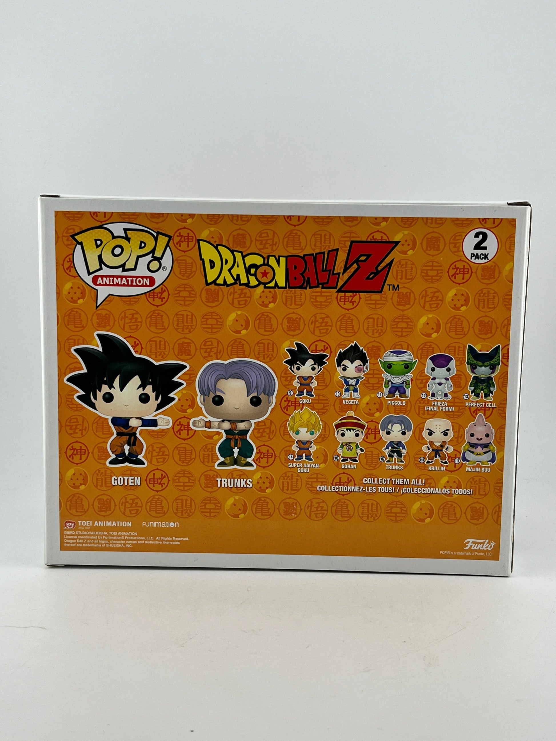 Funko POP! Animation DragonBall Z - Goten & Trunks #2 Pack - Vinyl Collectable FRENLY BRICKS - Open 7 Days