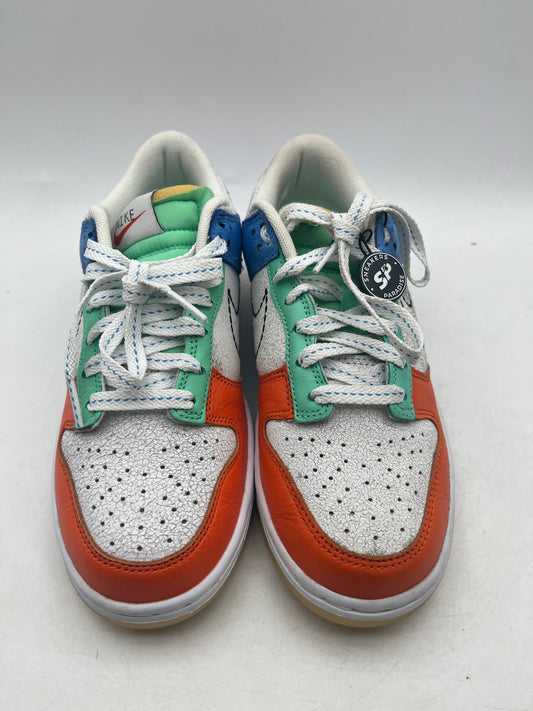 Nike Dunk Low GS 101 White Black Safety Orange DX3363-100 Size 6Y / 7.5 Wmns - New Condition FRENLY BRICKS - Open 7 Days