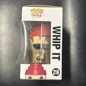 Pop Vinyl Devo #216 Whip It FRENLY BRICKS - Open 7 Days