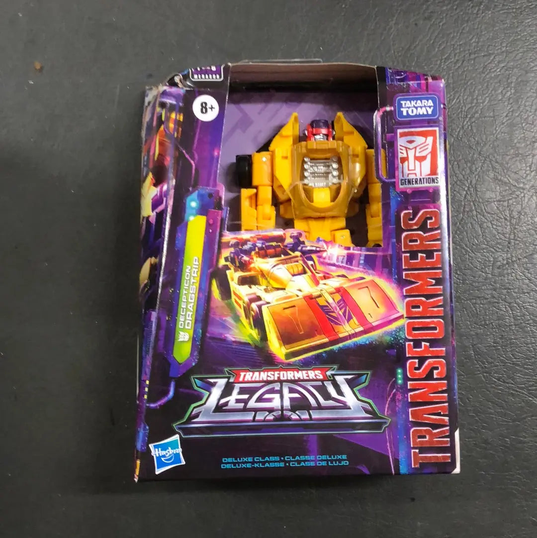 TRANSFORMERS Legacy Deluxe Decepticon Dragstrip Action Figure HASBRO FRENLY BRICKS - Open 7 Days