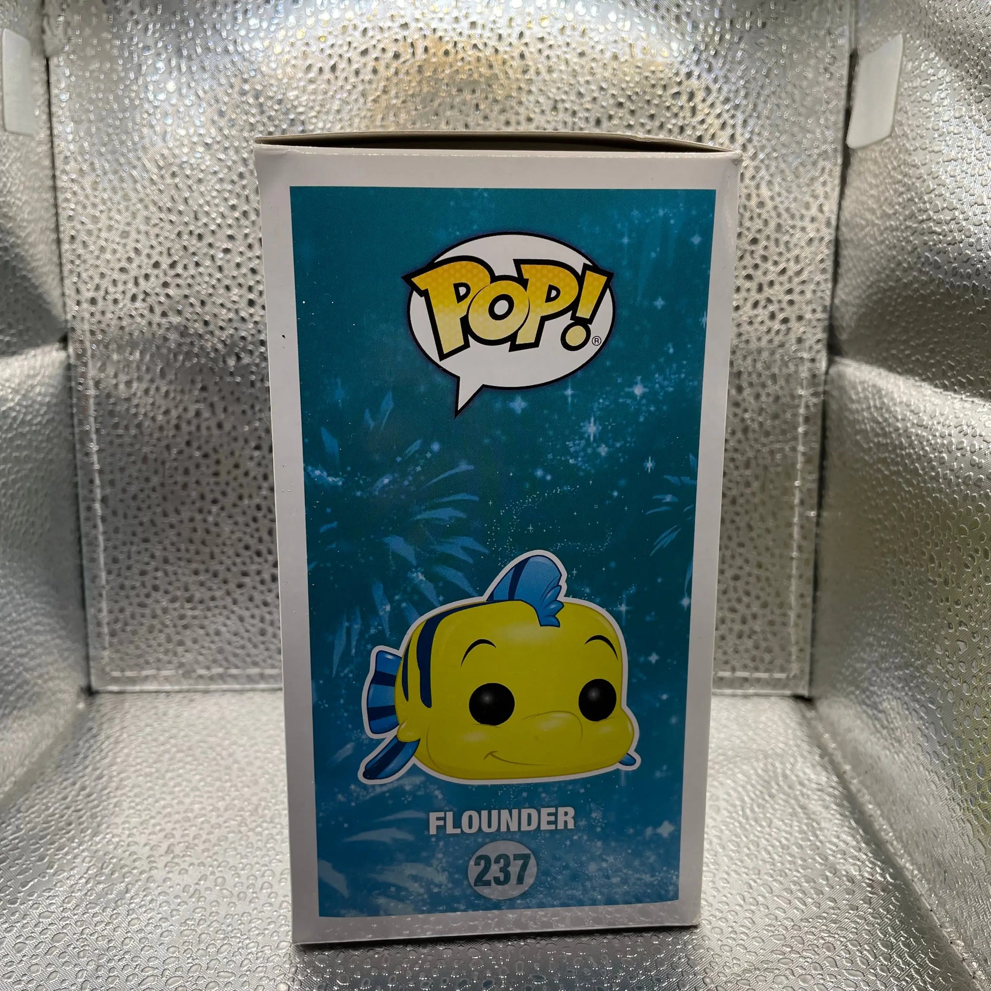 The Little Mermaid Flounder Funko Pop Vinyl #237 Used (Flopper from Fortnite) FRENLY BRICKS - Open 7 Days