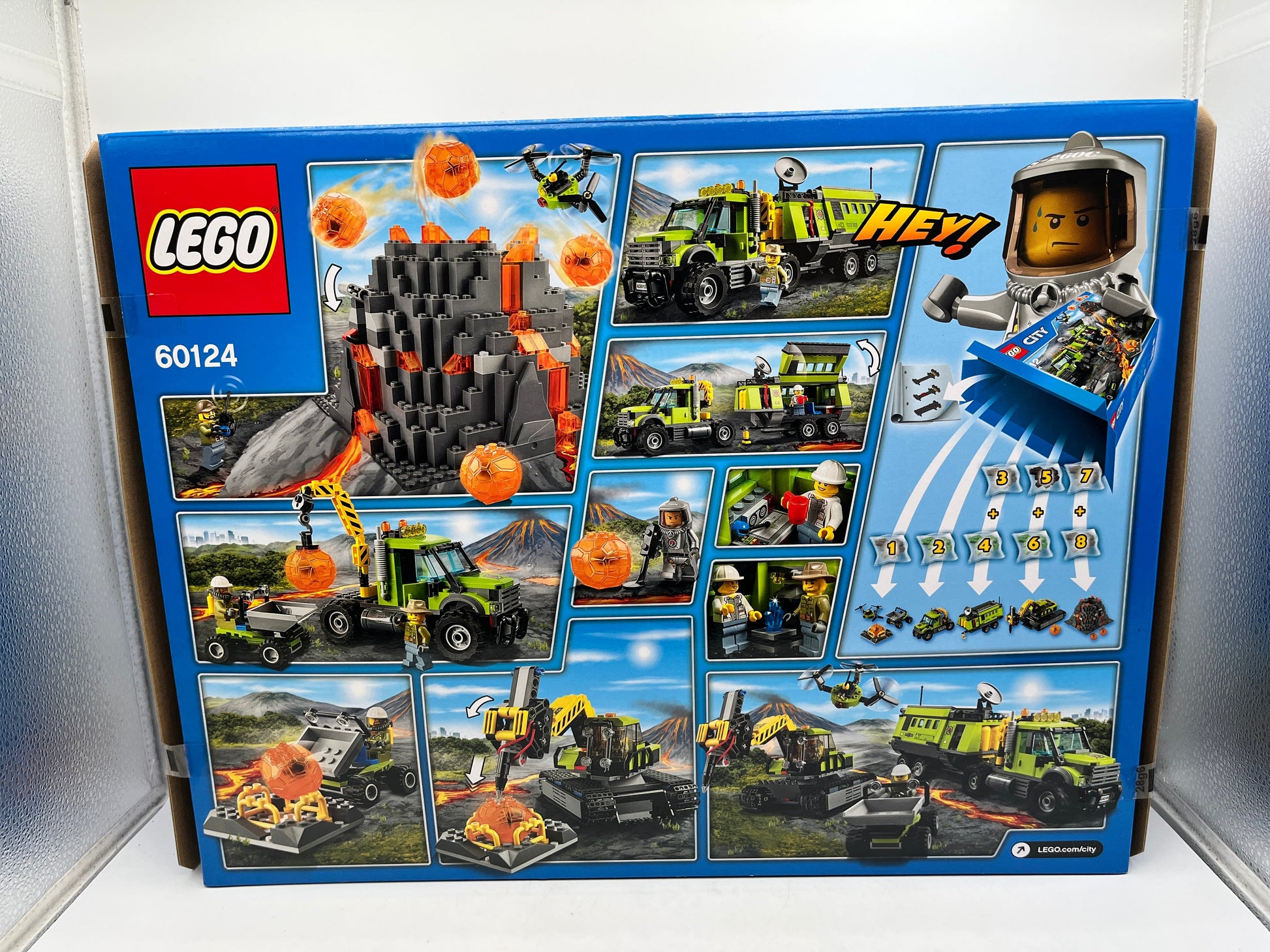 Lego City - Volcano Explorers Set 60124 - Sealed FRENLY BRICKS - Open 7 Days