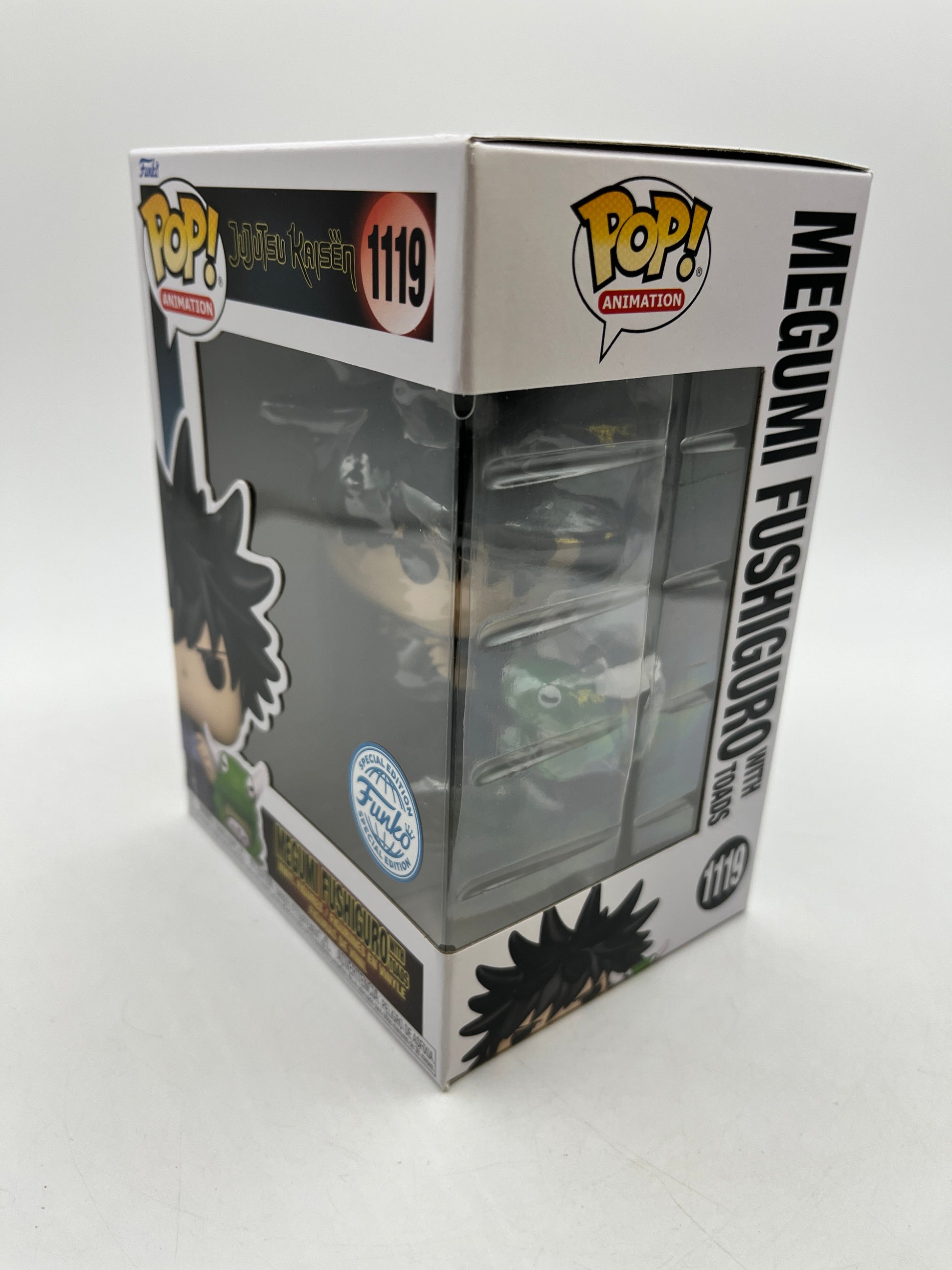 Funko POP! Animation JuJutsu Kaisen - Megumi Fushiguro With Toads #1119 - Vinyl Collectable FRENLY BRICKS - Open 7 Days