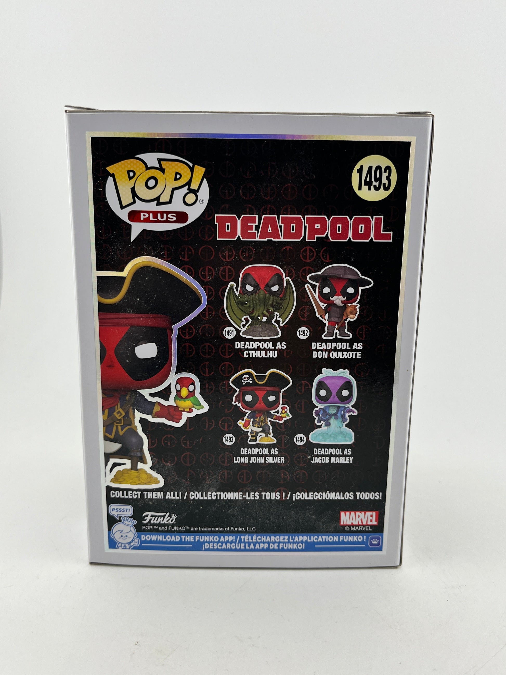 Funko POP! Plus Deadpool - Deadpool As Long John Silver #1493 FRENLY BRICKS - Open 7 Days