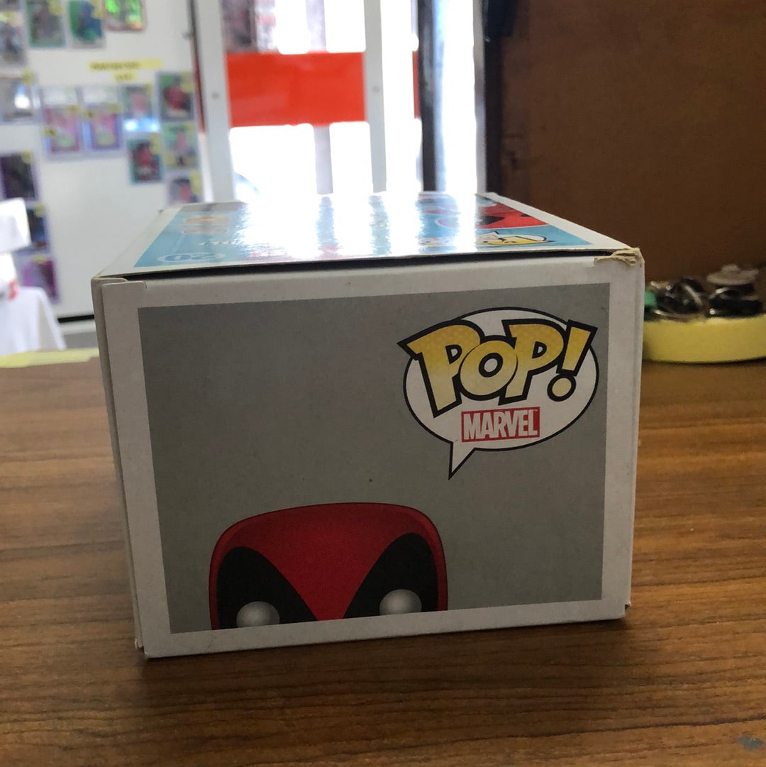 Funko Deadpool - Deadpool Pop! Marvel Vinyl  #20 FRENLY BRICKS - Open 7 Days