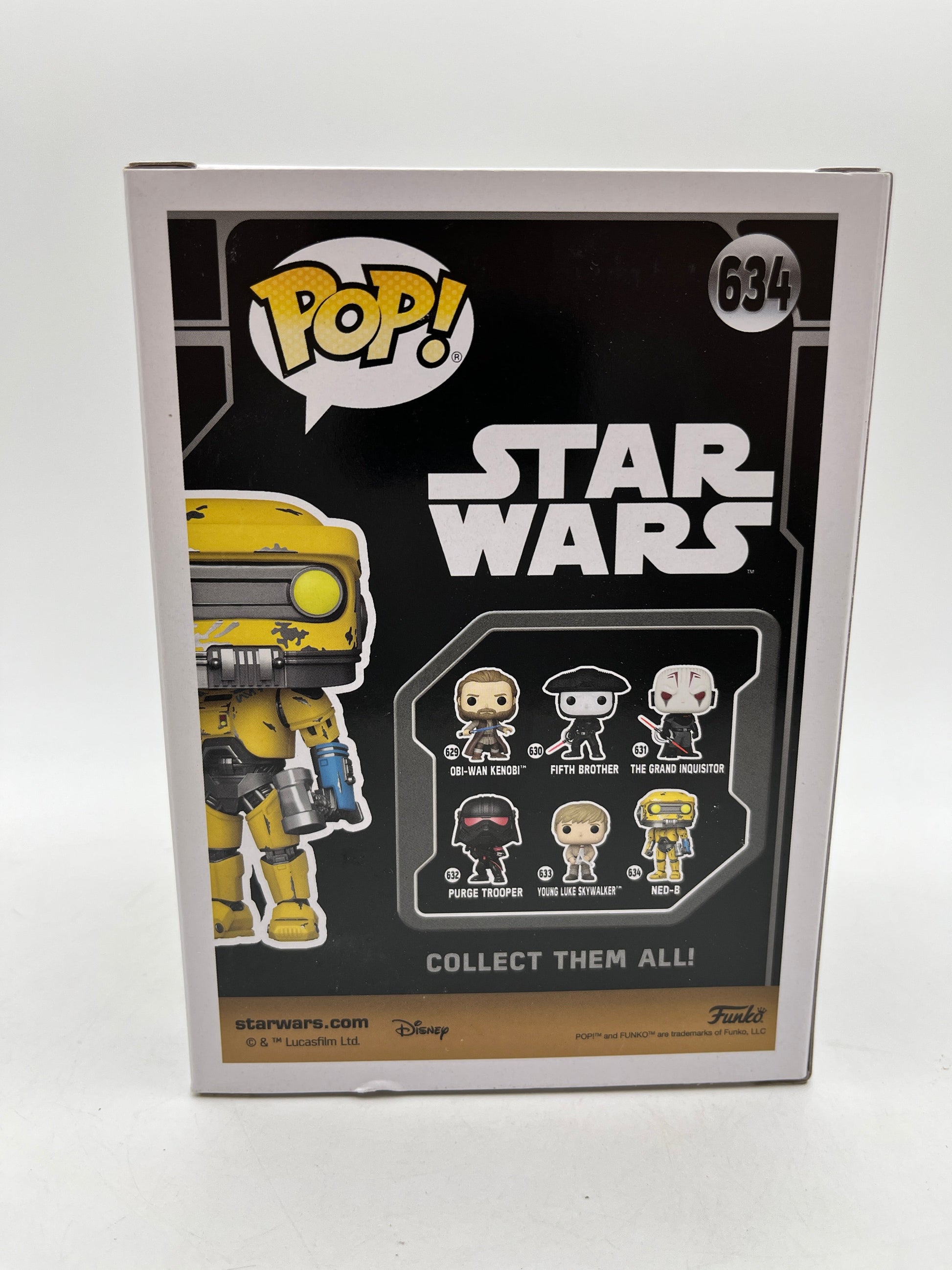 Funko POP! Obi-Wan Kenobi Star Wars - NED-B #634 - Vinyl Collectable FRENLY BRICKS - Open 7 Days