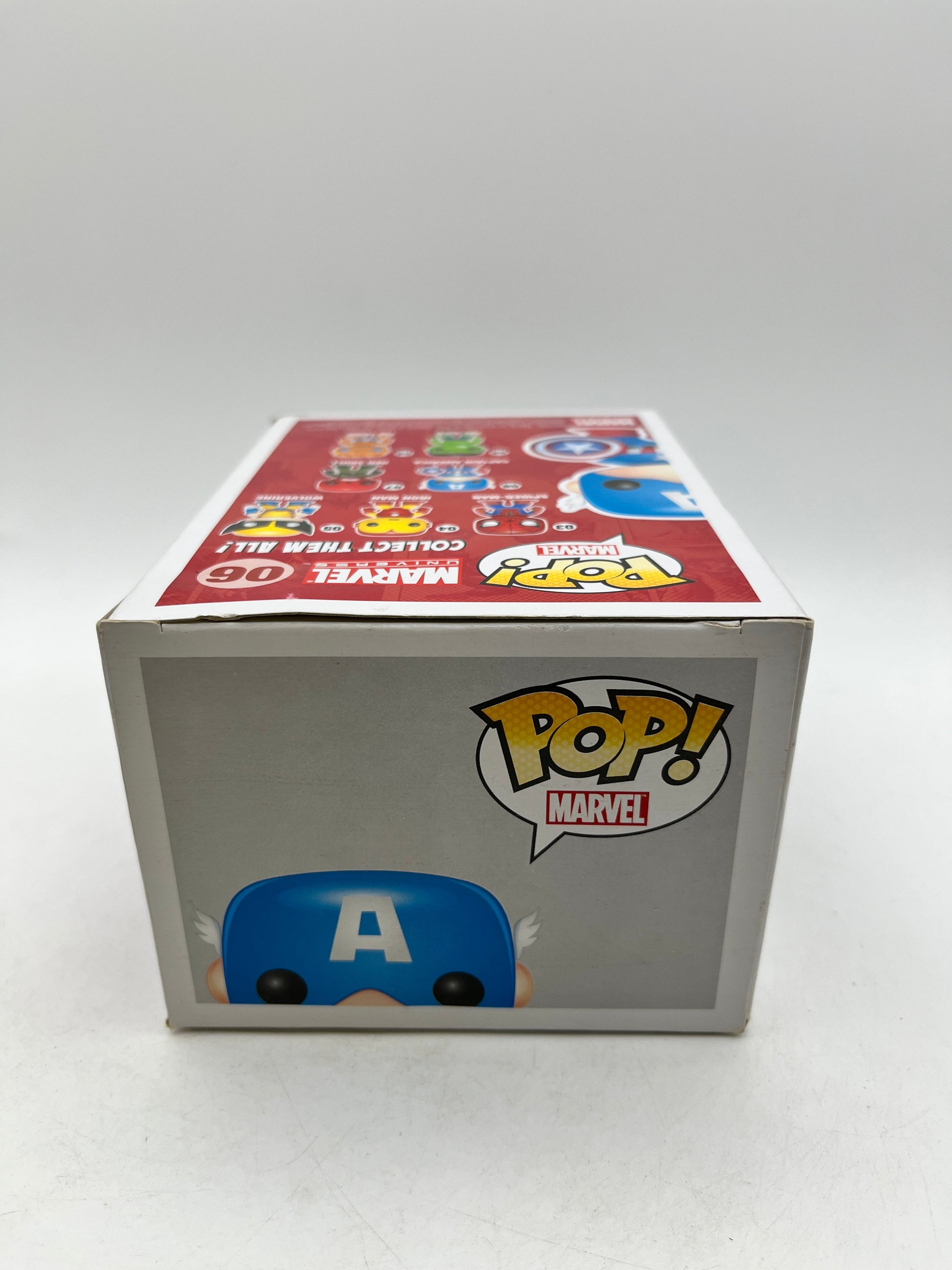 Funko POP! Marvel - Captain America #06 - Vinyl Collectable FRENLY BRICKS - Open 7 Days
