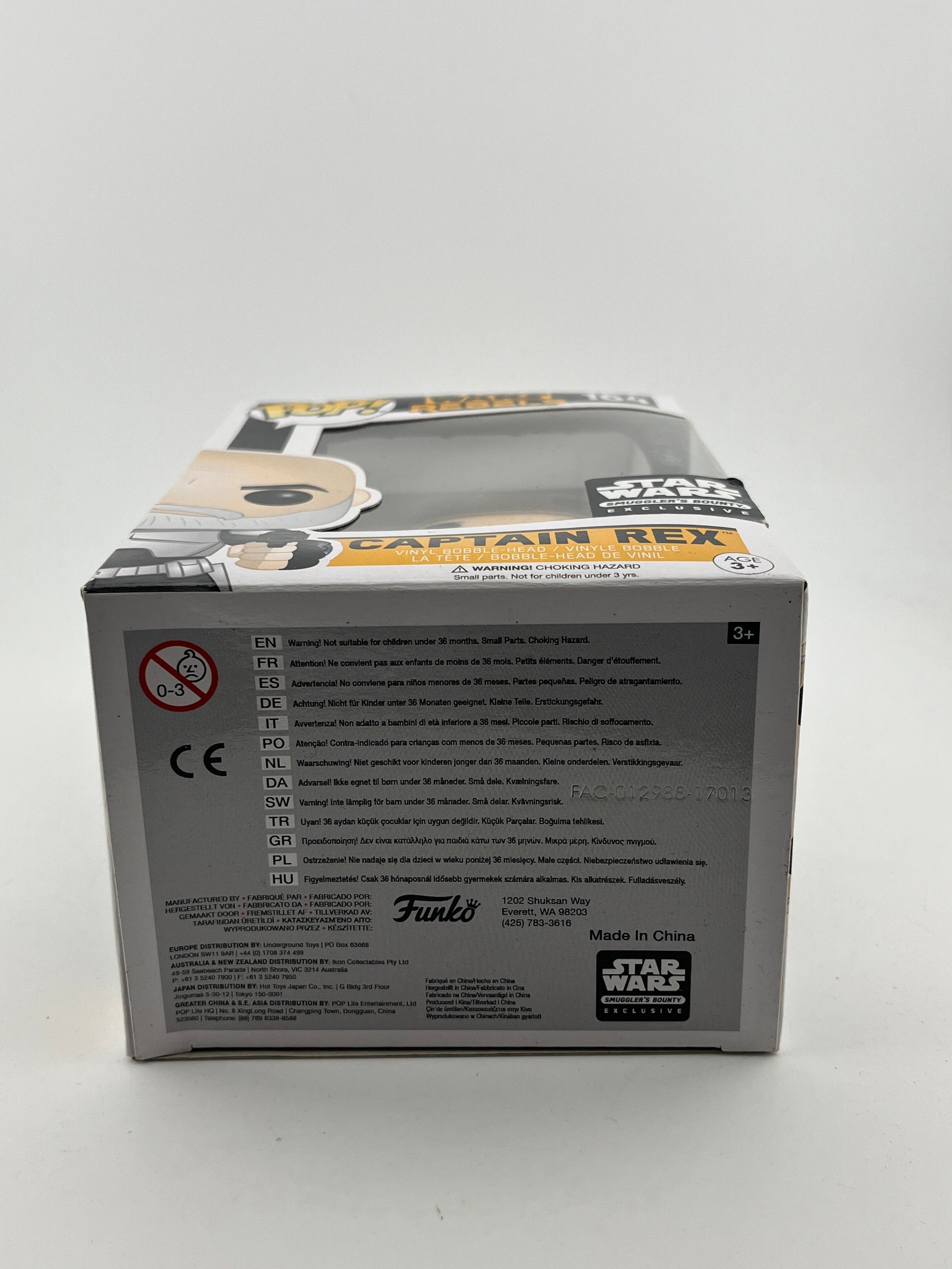 Funko POP! Star Wars Rebels Captain Rex #164 - Smuggler's Bounty Exclusive FRENLY BRICKS - Open 7 Days