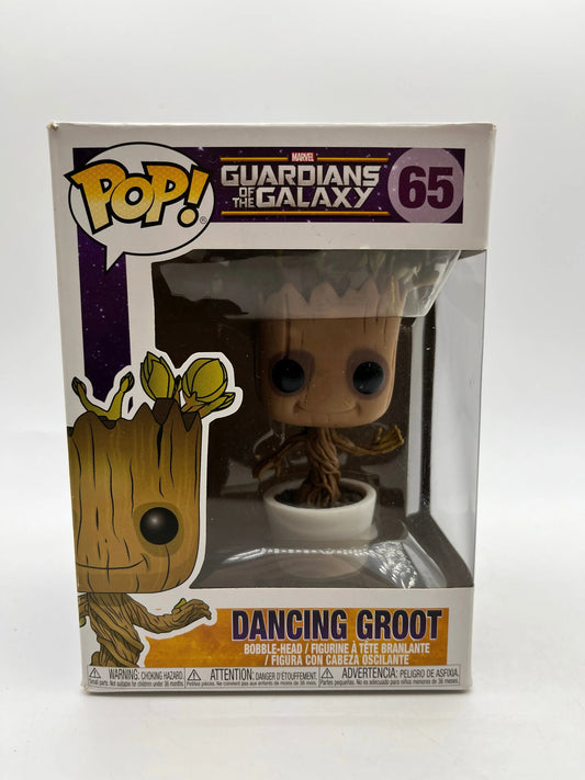 Funko POP! Marvel Guardians Of The Galaxy Dancing Groot #65 - Vinyl Collectable FRENLY BRICKS - Open 7 Days