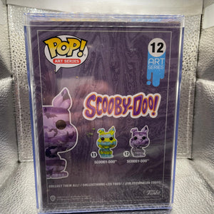 Scooby-Doo - Scooby Doo Purple Bats Artist Series Pop! Vinyl with Pop! Protector 12 FRENLY BRICKS - Open 7 Days