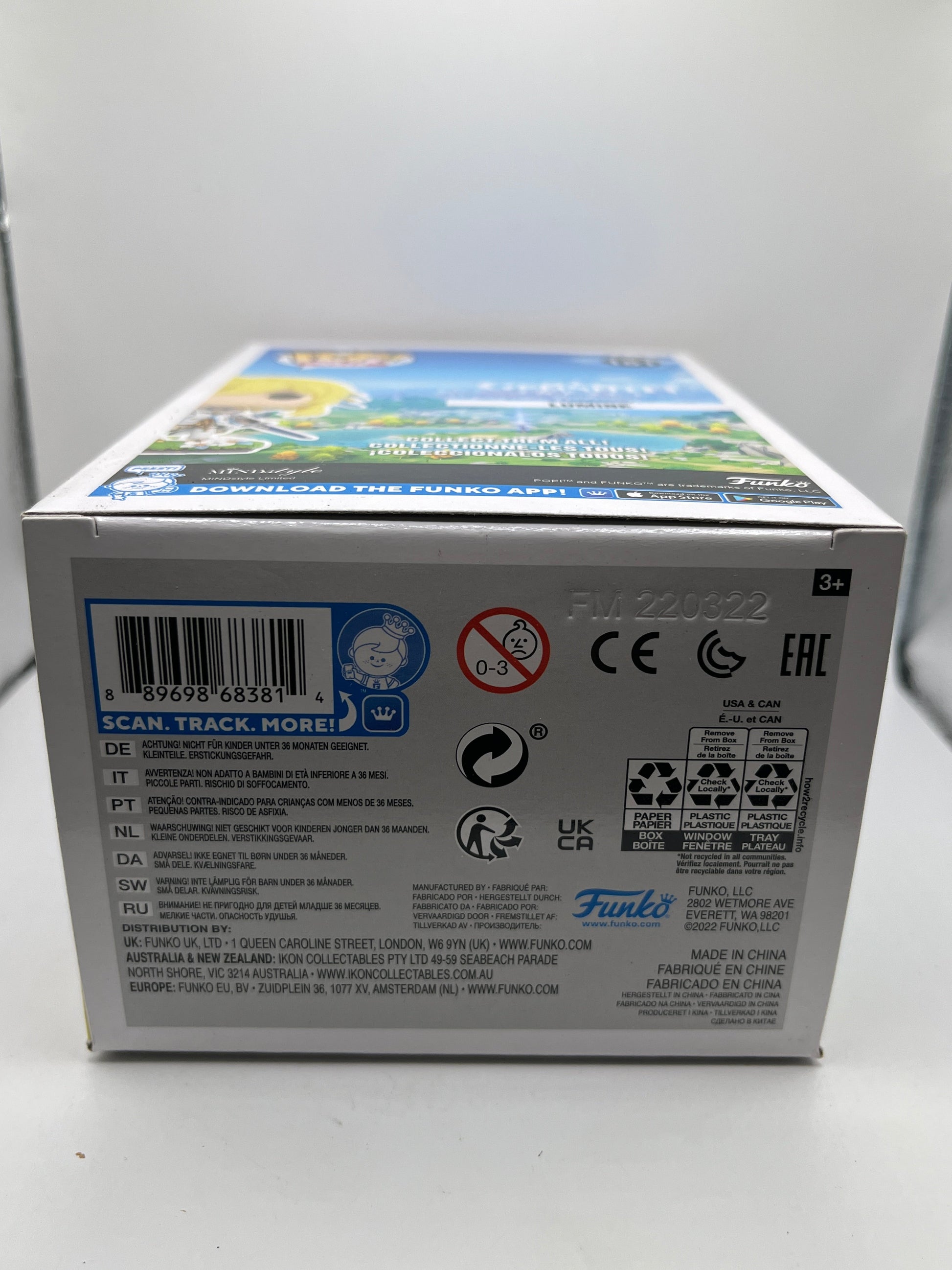 Funko POP! Vinyl Figure Asia - Genshin Impact - Lumine #161 +combinedshipping FRENLY BRICKS - Open 7 Days