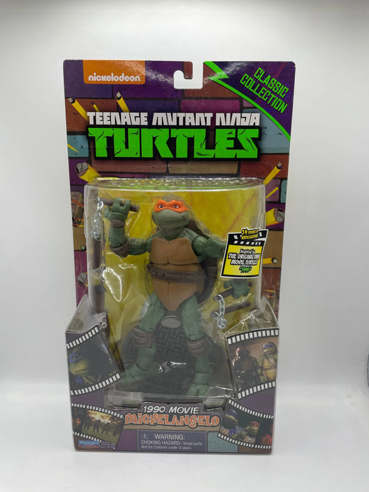 2014 Playmates Teenage Mutant Ninja Turtles 1990 Movie Michelangelo Figure - NEW FRENLY BRICKS - Open 7 Days