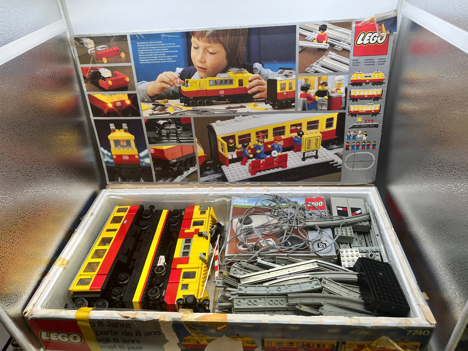 Lego Electric Inter-City Train Set 7740- Loose 95% Complete FRENLY BRICKS - Open 7 Days