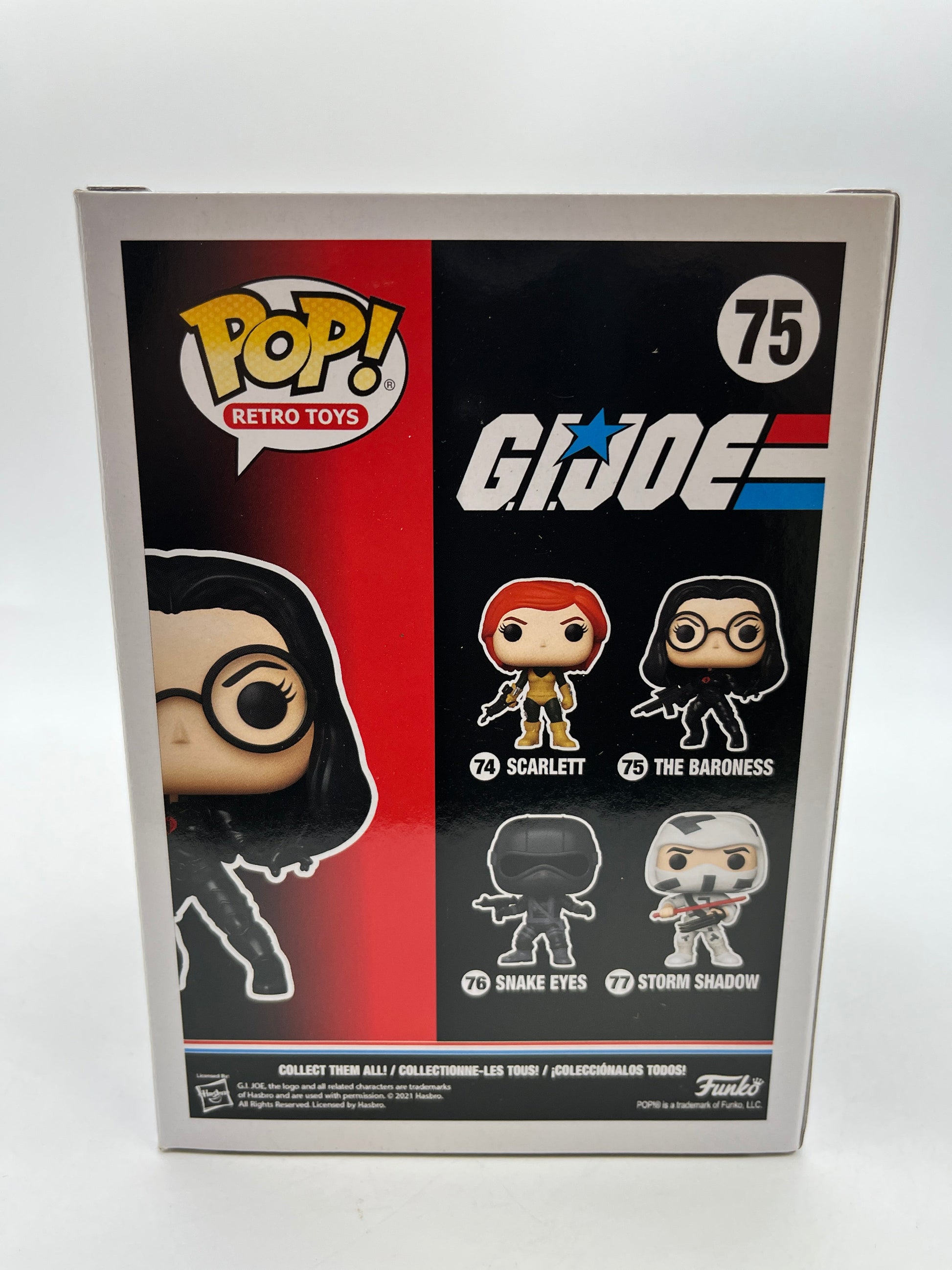 Funko POP! Retro Toys G.I.Joe - The Baroness #75 - Vinyl Collectable FRENLY BRICKS - Open 7 Days