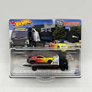 Hot Wheels Team Transport 23 Ford Mustang RTR Spec 5 Aero Lift No 50 HKF39 FRENLY BRICKS - Open 7 Days