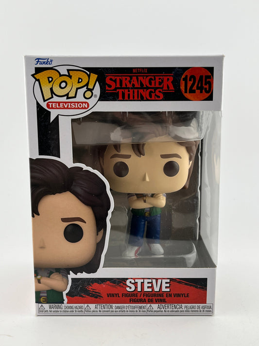 Funko POP! Television Netflix Stranger Things - Steve #1245 - Vinyl Collectable FRENLY BRICKS - Open 7 Days