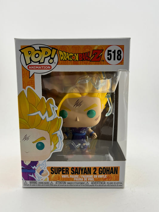 Funko POP! Animation DragonBall Z - Super Saiyan 2 Gohan #518 - Vinyl Collectable FRENLY BRICKS - Open 7 Days