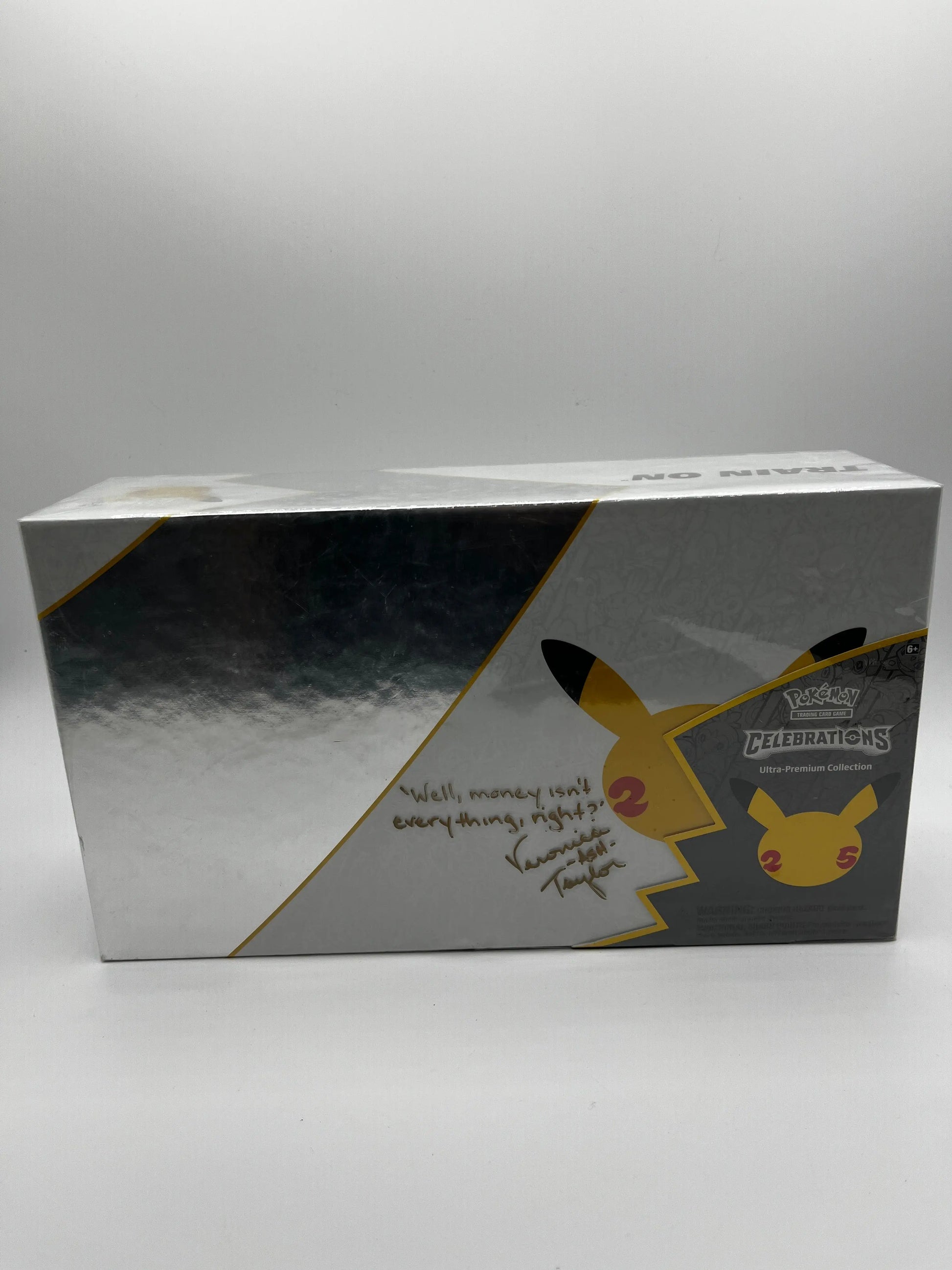 Pokémon Celebrations Ultra Premium Collection Signed Veronica Taylor -Ash Ketchum **Check Description** FRENLY BRICKS - Open 7 Days