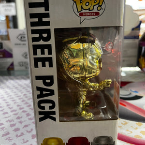 Funko Pop Vinyl Heroes Justice League The Flash (Three Pack) FRENLY BRICKS - Open 7 Days