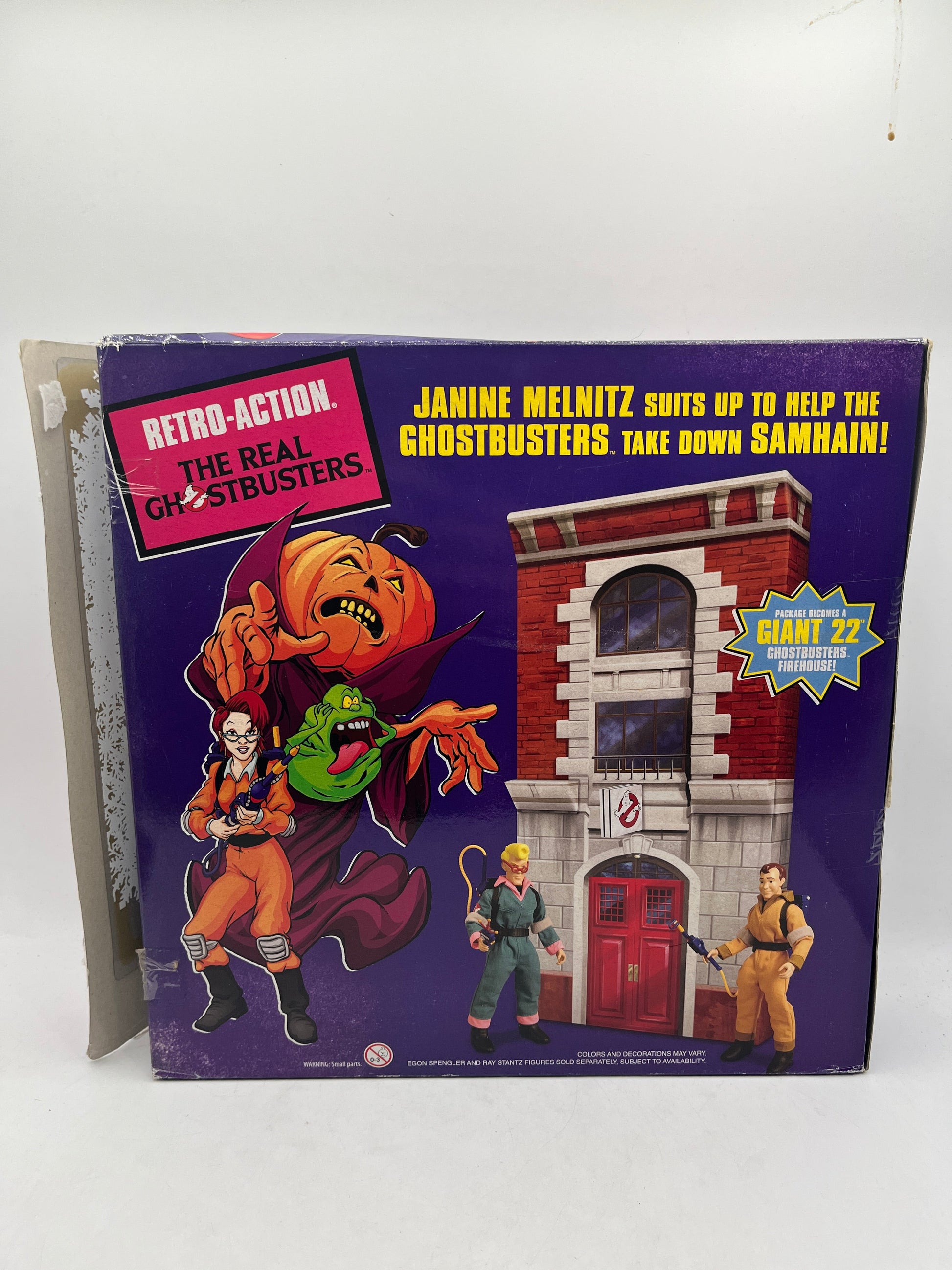 Mattel Retro Action Real Ghostbusters Janine Malnitz & Samhain 8" Figures - Sealed FRENLY BRICKS - Open 7 Days