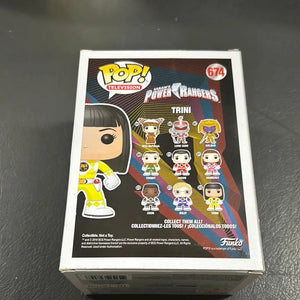 Funko Pop Television Power Rangers #674 Trini Yellow Ranger Vinyl Figure FRENLY BRICKS - Open 7 Days