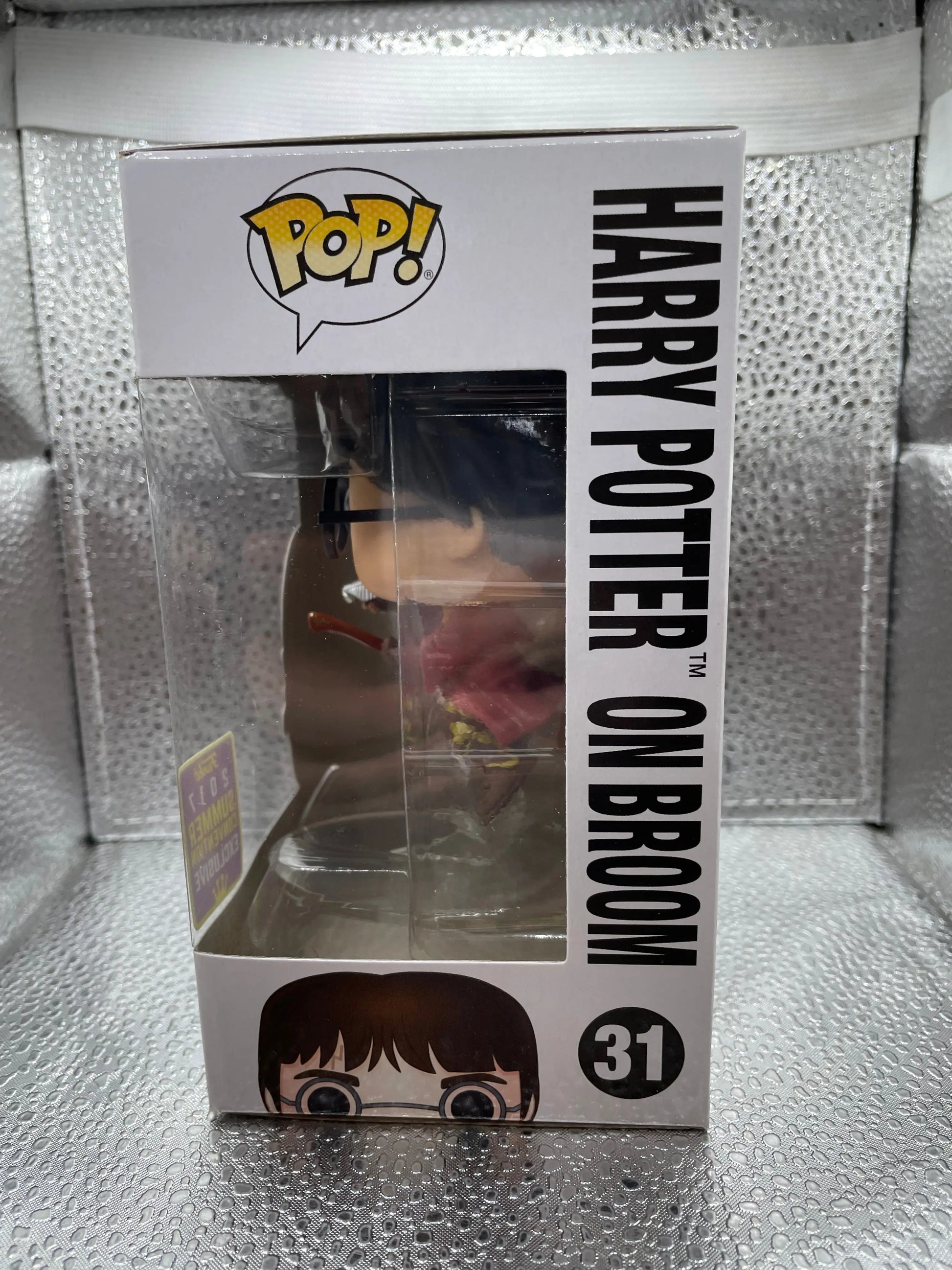 Funko Pop! Vinyl: Harry Potter - #31 Harry Potter (on Broom) 2017 Summer Con FRENLY BRICKS - Open 7 Days