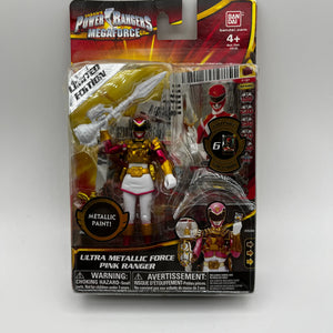 Ultra Metallic Pink Ranger Mega Force Power Rangers Bandai Limited Action Figure FRENLY BRICKS - Open 7 Days
