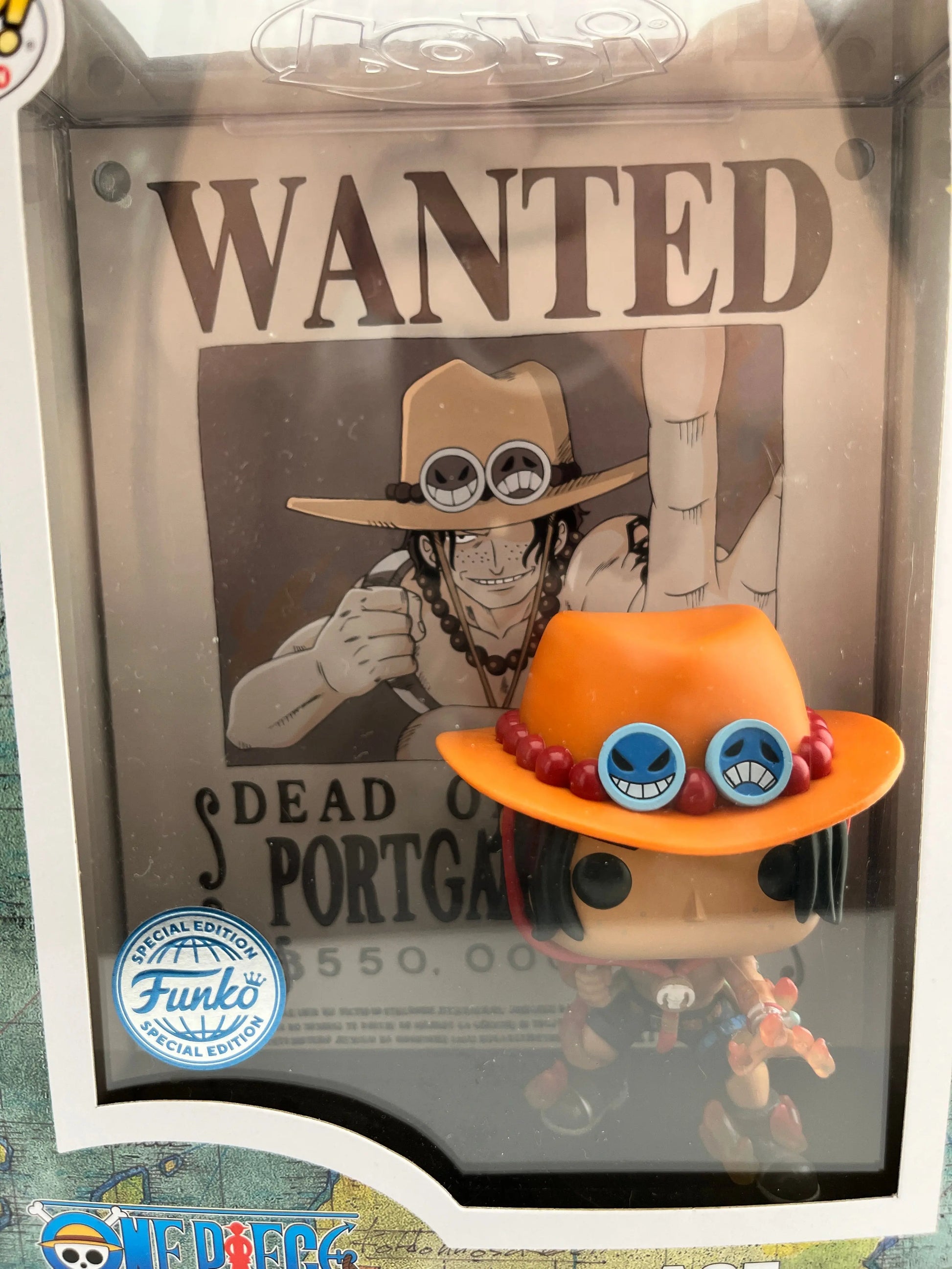 Funko POP! Animation One Piece Ace #1291 - Special Edition - Deluxe Vinyl FRENLY BRICKS - Open 7 Days