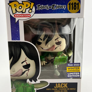 Funko POP! Animation Black Clover - Jack #1181 - 2022 Limited Edition FRENLY BRICKS - Open 7 Days
