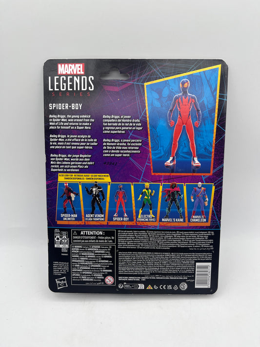 Marvel Legends Spider-Boy Figure Hasbro Legends Series FRENLY BRICKS - Open 7 Days