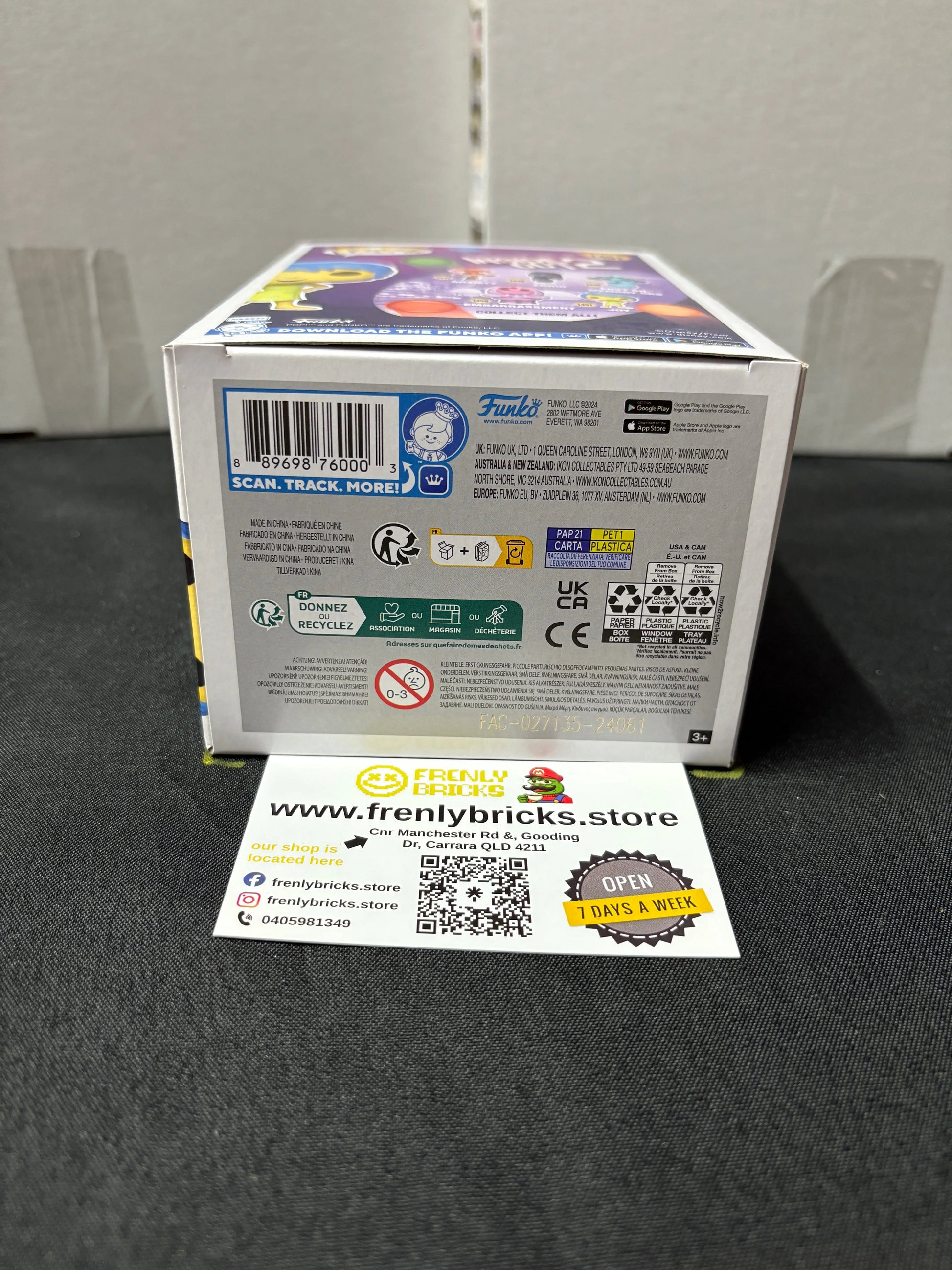 FUNKO Pop Vinyl Joy #1451 FRENLY BRICKS - Open 7 Days