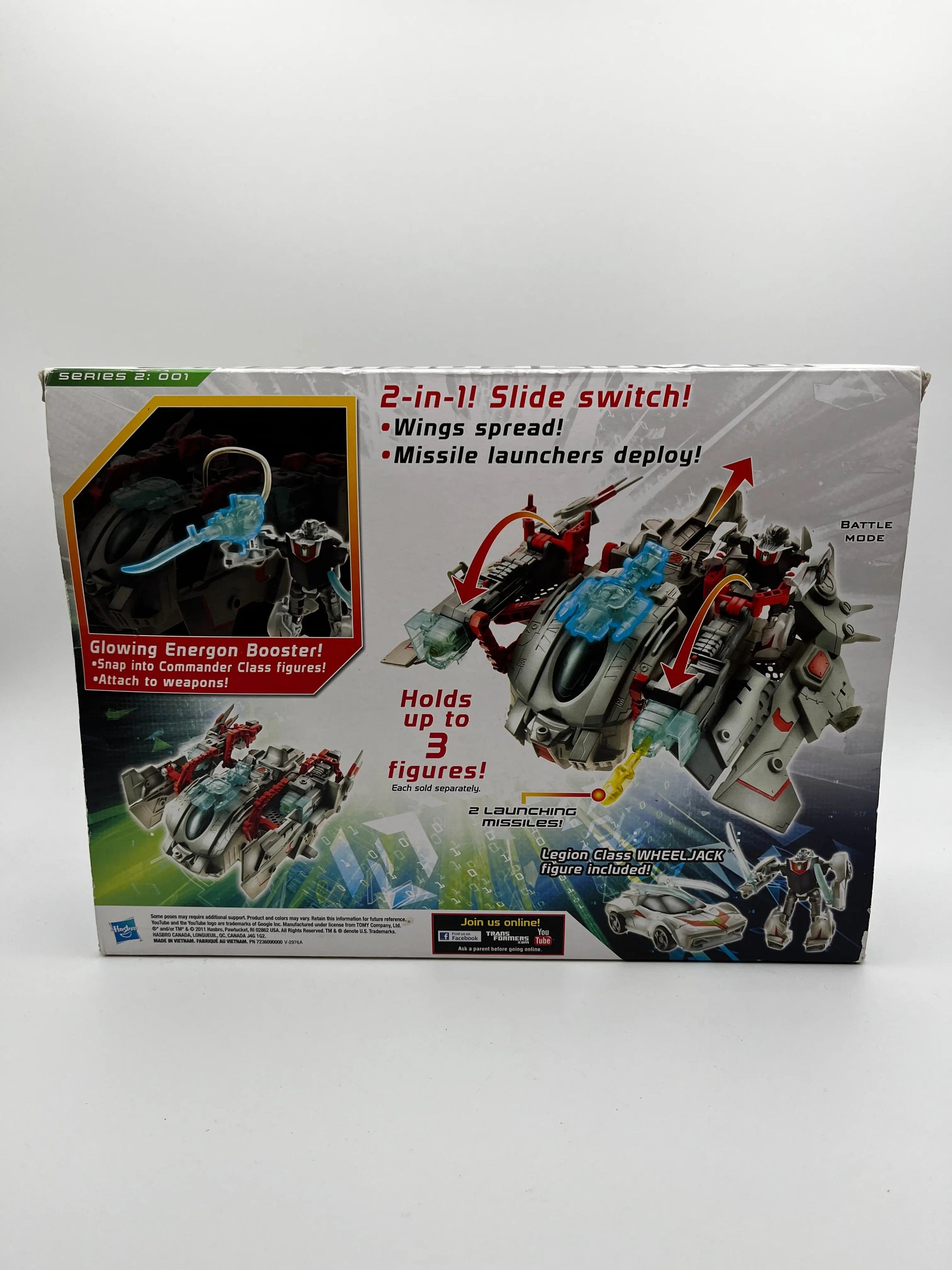 Year 2011 Transformers Prime Vehicle Set Star Hammer with Wheeljack FRENLY BRICKS - Open 7 Days