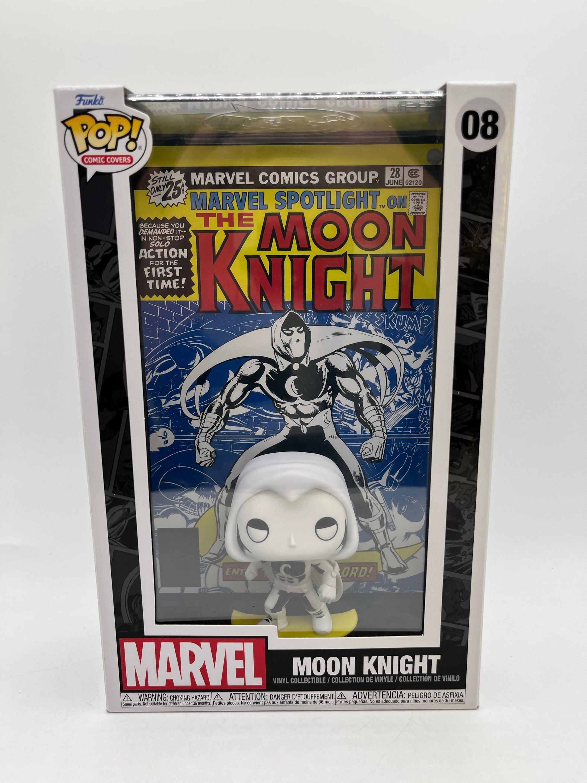 Funko POP! Comic Covers Marvel - Moon Knight #08 - Vinyl Collectable FRENLY BRICKS - Open 7 Days
