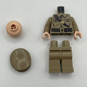 LEGO Minifigure Indiana Jones - iaj018 Colonel Dovchenko (Complete, Genuine) Read Description FRENLY BRICKS - Open 7 Days