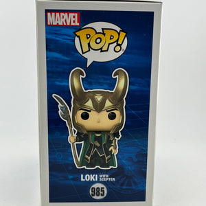 Funko POP! Marvel Avengers - Loki With Scepter #985 - Glow Special Edition FRENLY BRICKS - Open 7 Days