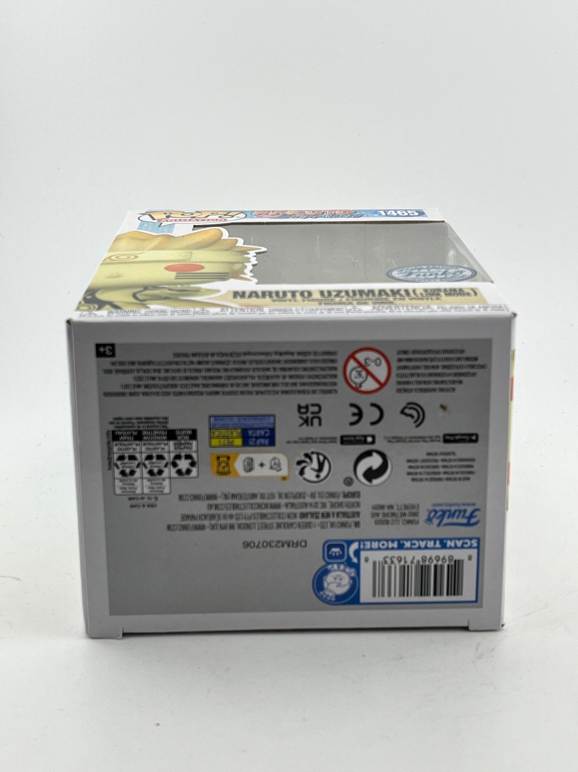 Funko POP! Animation Naruto Shippuden - Naruto Uzumaki (Kurama Link Mode) #1465 - Vinyl Collectable FRENLY BRICKS - Open 7 Days