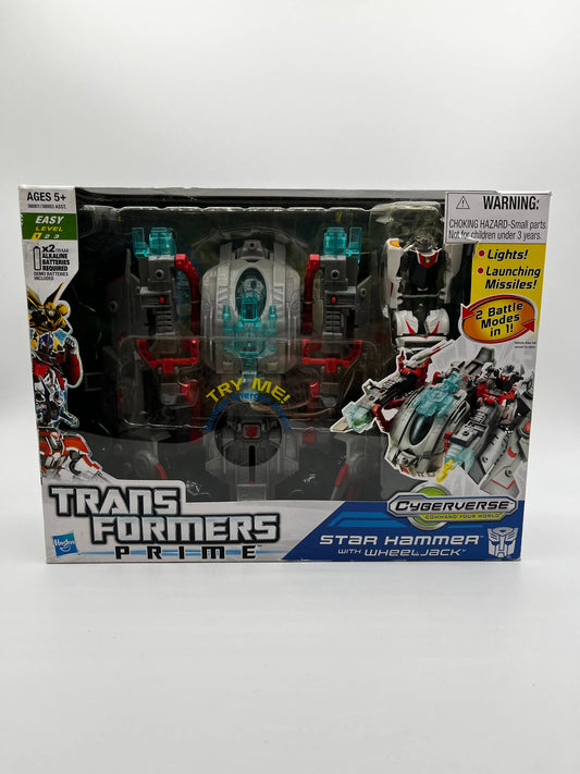Year 2011 Transformers Prime Vehicle Set Star Hammer with Wheeljack FRENLY BRICKS - Open 7 Days