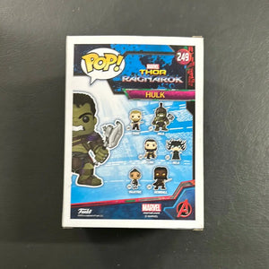 Funko Pop Vinyl Thor Ragnarok Hulk #249 Exclusive FRENLY BRICKS - Open 7 Days