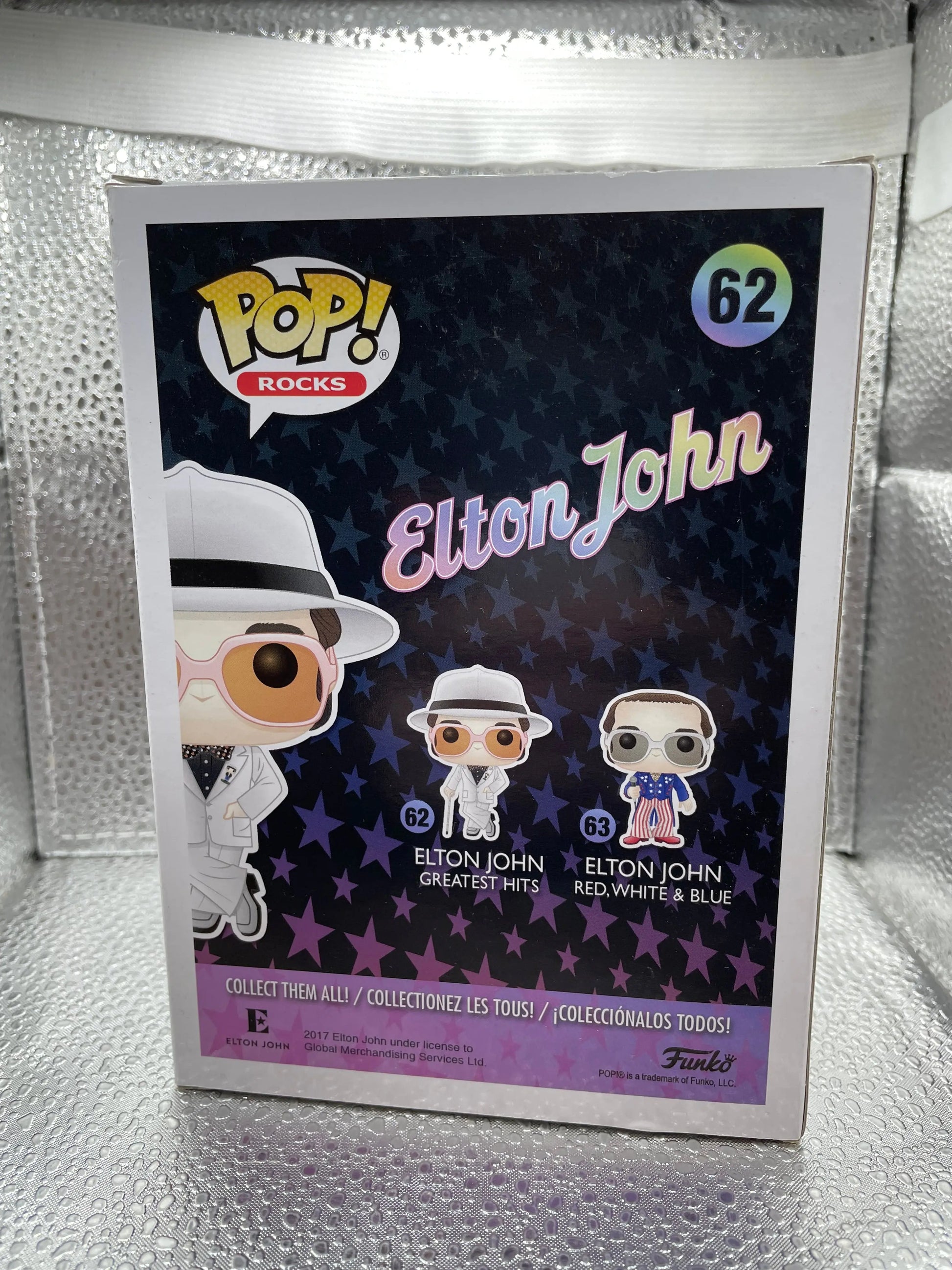 Pop Rocks Elton John Greatest Hits Funko Pop Vinyl #62 FRENLY BRICKS - Open 7 Days