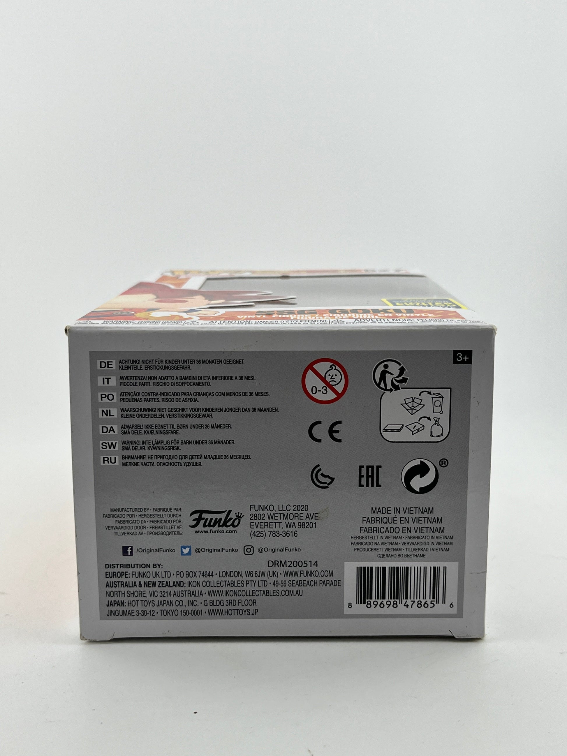 Funko POP! Animation DragonBall Super - SSG Goku #827 - 2020 Summer Convention Limited Edition FRENLY BRICKS - Open 7 Days