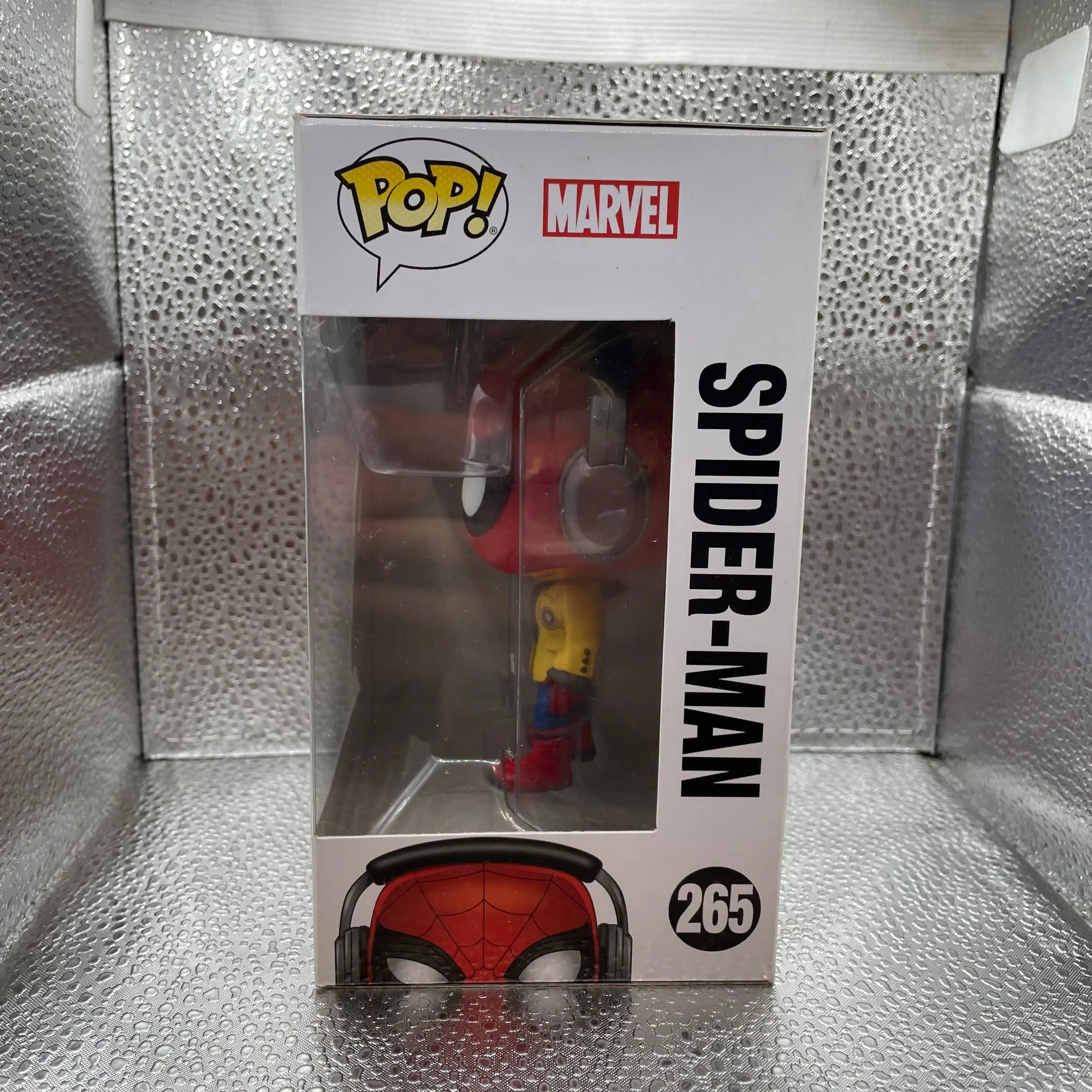 Funko Pop Marvel - Spider-Man Homecoming - Spiderman with Headphones #265 FRENLY BRICKS - Open 7 Days