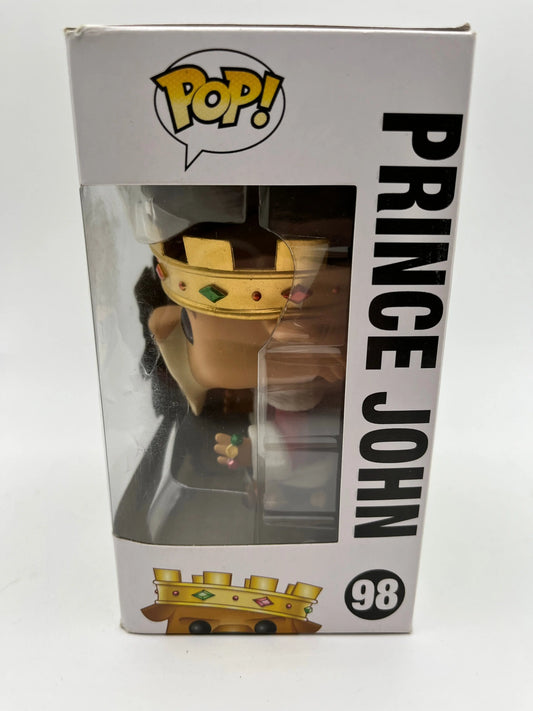 Funko Pop Vinyl Disney Prince John #98 FRENLY BRICKS - Open 7 Days