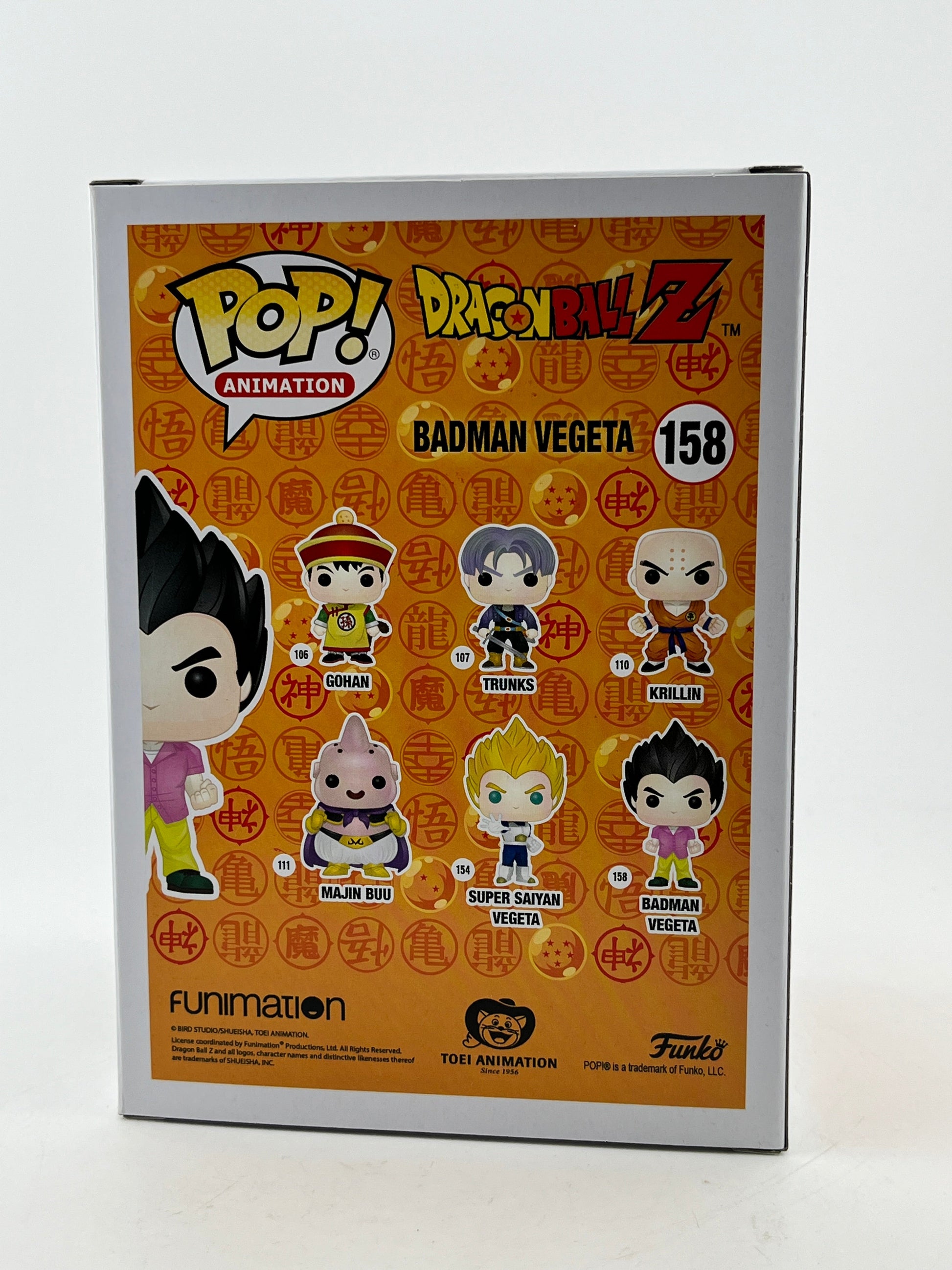 Funko POP! Animation DragonBall Z - Badman Vegeta #158 - Vinyl Collectable FRENLY BRICKS - Open 7 Days