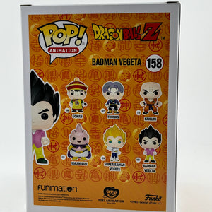 Funko POP! Animation DragonBall Z - Badman Vegeta #158 - Vinyl Collectable FRENLY BRICKS - Open 7 Days