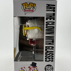 Funko POP! Movies Terrifier - Art The Clown With Glasses #1593 - Chase Limited Edition FRENLY BRICKS - Open 7 Days