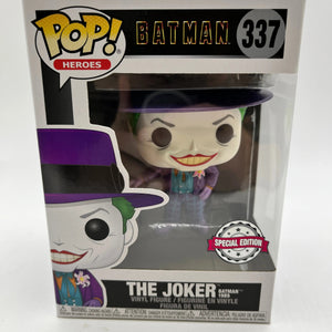 Funko POP! Heroes Batman The Joker 1989 #337 FRENLY BRICKS - Open 7 Days