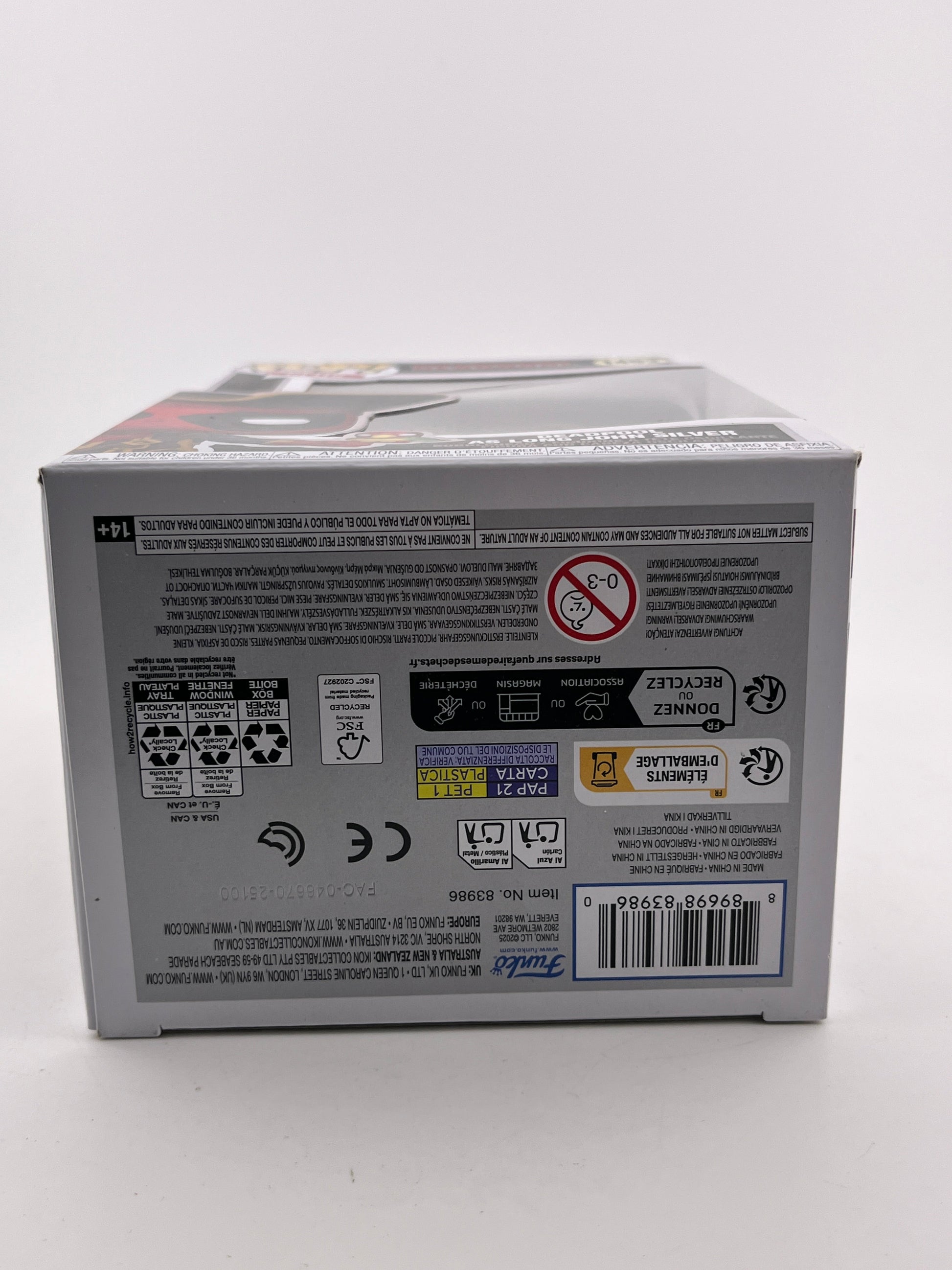 Funko POP! Plus Deadpool - Deadpool As Long John Silver #1493 FRENLY BRICKS - Open 7 Days